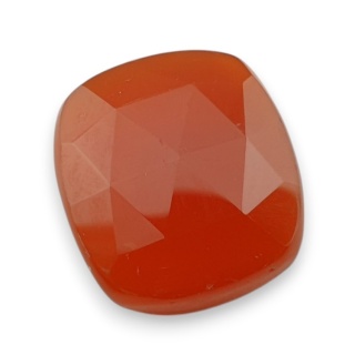Karneol kaboszon fasetowany 21x19 mm nr 70