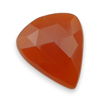 Karneol kaboszon fasetowany 22x19 mm nr 85