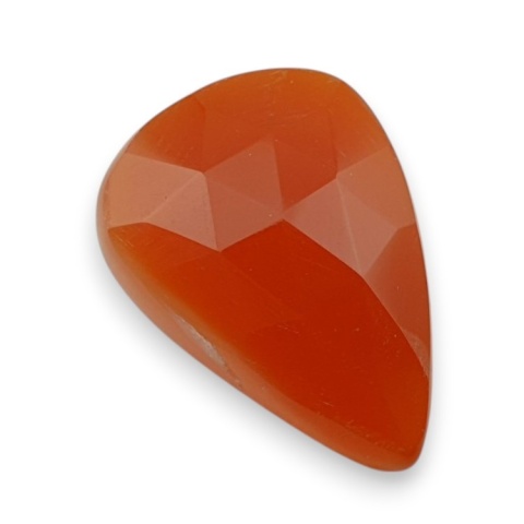 Karneol kaboszon fasetowany 23x16 mm nr 83 Karneol kaboszon fasetowany 23x16 mm nr 83