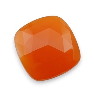 Karneol kaboszon fasetowany 23x22 mm nr 71