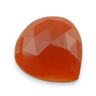 Karneol kaboszon fasetowany 24x23 mm nr 81