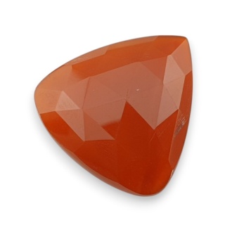 Karneol kaboszon fasetowany 25x24 mm nr 82