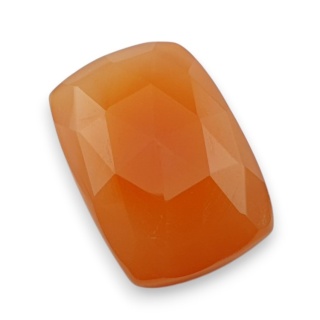 Karneol kaboszon fasetowany 26x18 mm nr 59