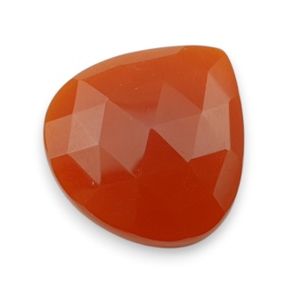 Karneol kaboszon fasetowany 26x25 mm nr 60