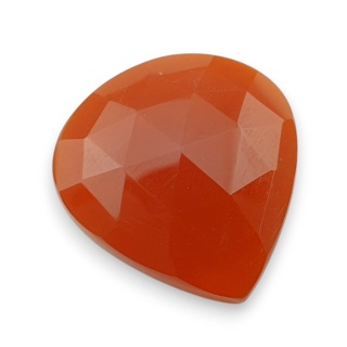 Karneol kaboszon fasetowany 26x25 mm nr 60