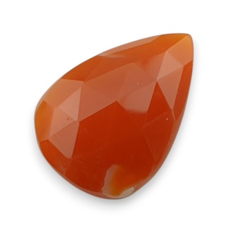 Karneol kaboszon fasetowany 27x19 mm nr 65