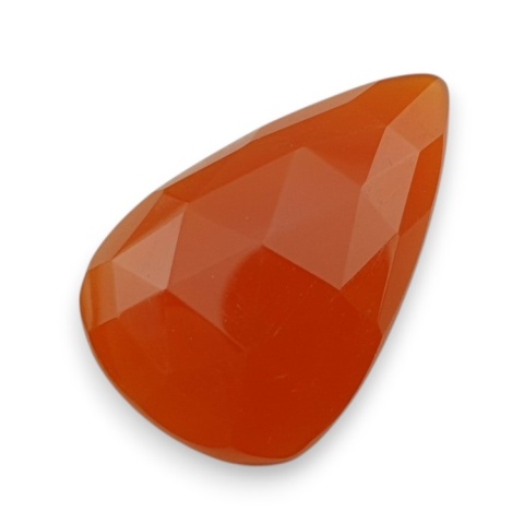 Karneol kaboszon fasetowany 28x18 mm nr 73 Karneol kaboszon fasetowany 28x18 mm nr 73