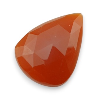 Karneol kaboszon fasetowany 29x21 mm nr 57