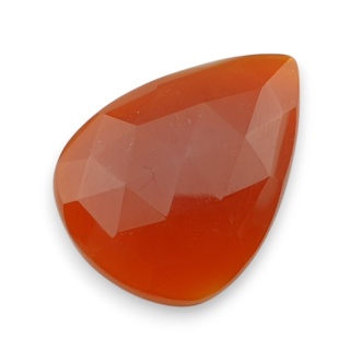 Karneol kaboszon fasetowany 32x23 mm nr 51