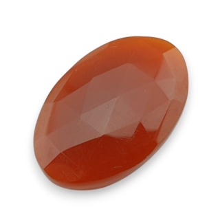 Karneol kaboszon fasetowany 33x21 mm nr 54