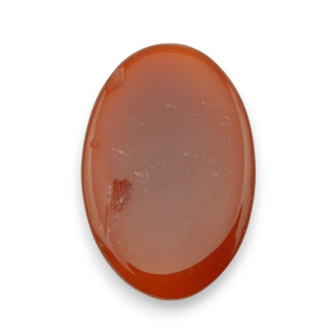 Karneol kaboszon fasetowany 33x21 mm nr 54 Karneol kaboszon fasetowany 33x21 mm nr 54
