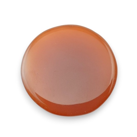Karneol kaboszon fasetowany fi 23 mm nr 64 Karneol kaboszon fasetowany fi 23 mm nr 64