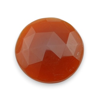 Karneol kaboszon fasetowany fi 24 mm nr 53