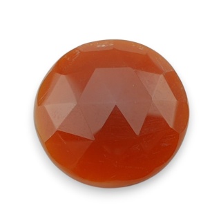 Karneol kaboszon fasetowany fi 24 mm nr 53