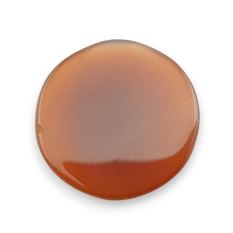 Carnelian faceted cabochon fi 24 mm no 53