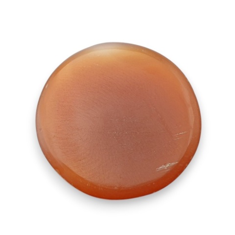 Karneol kaboszon fasetowany fi 24 mm nr 62 Karneol kaboszon fasetowany fi 24 mm nr 62