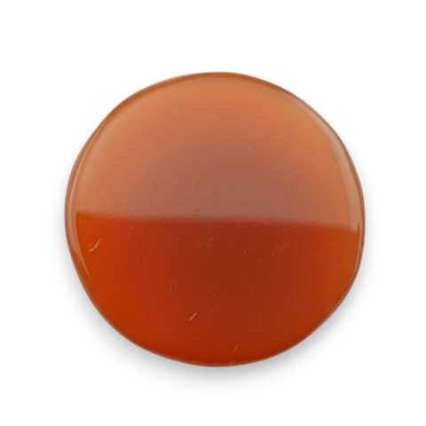 Karneol kaboszon fasetowany fi 24 mm nr 76 Karneol kaboszon fasetowany fi 24 mm nr 76