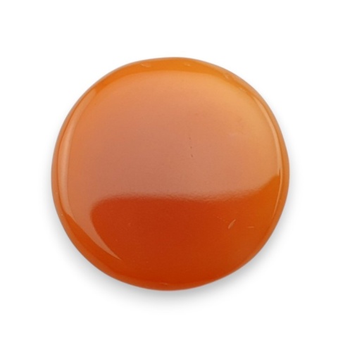 Karneol kaboszon fasetowany fi 25 mm nr 72 Karneol kaboszon fasetowany fi 25 mm nr 72