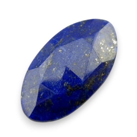 Lapis lazuli kaboszon fasetowany 22x12 mm nr 41 Lapis lazuli kaboszon fasetowany 22x12 mm nr 41