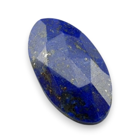 Lapis lazuli kaboszon fasetowany 22x12 mm nr 41 Lapis lazuli kaboszon fasetowany 22x12 mm nr 41