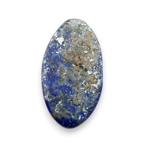 Lapis lazuli kaboszon fasetowany 22x12 mm nr 41 Lapis lazuli kaboszon fasetowany 22x12 mm nr 41