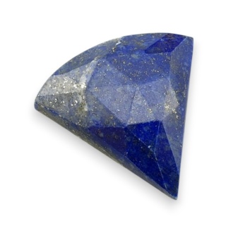 Lapis lazuli kaboszon fasetowany 22x19 mm nr 24