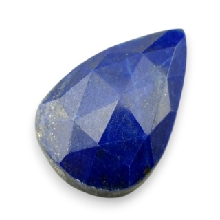 Lapis lazuli kaboszon fasetowany 23x15 mm nr 36