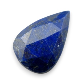 Lapis lazuli kaboszon fasetowany 23x15 mm nr 40