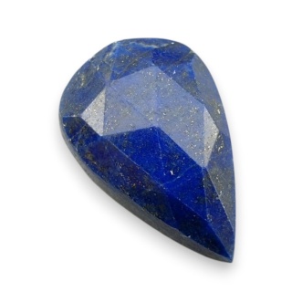 Lapis lazuli kaboszon fasetowany 23x15 mm nr 40