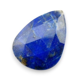 Lapis lazuli kaboszon fasetowany 23x16 mm nr 37