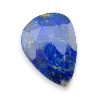 Lapis lazuli kaboszon fasetowany 23x16 mm nr 37