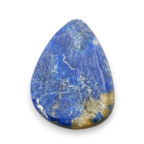 Lapis lazuli kaboszon fasetowany 23x16 mm nr 37 Lapis lazuli kaboszon fasetowany 23x16 mm nr 37