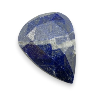 Lapis lazuli kaboszon fasetowany 24x18 mm nr 22