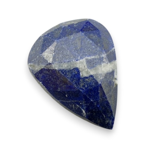 Lapis lazuli kaboszon fasetowany 24x18 mm nr 22 Lapis lazuli kaboszon fasetowany 24x18 mm nr 22