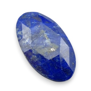 Lapis lazuli kaboszon fasetowany 25x14 mm nr 35