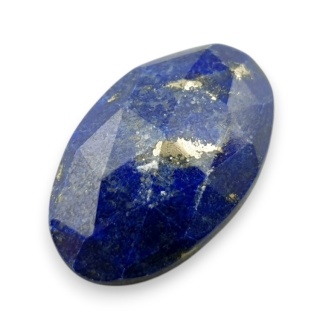 Lapis lazuli kaboszon fasetowany 25x15 mm nr 31