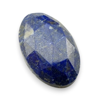Lapis lazuli kaboszon fasetowany 25x16 mm nr 33