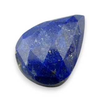 Lapis lazuli kaboszon fasetowany 25x18 mm nr 43