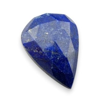 Lapis lazuli kaboszon fasetowany 25x18 mm nr 43