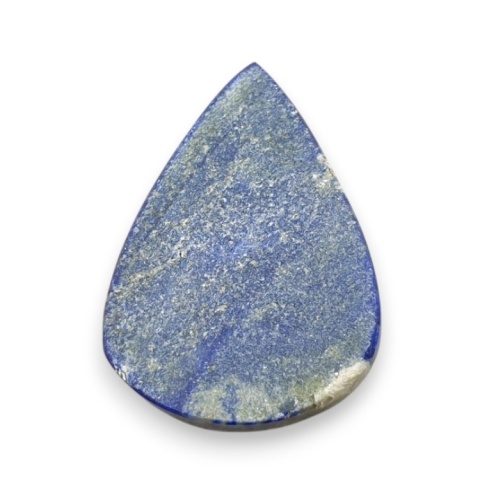 Lapis lazuli kaboszon fasetowany 25x18 mm nr 43