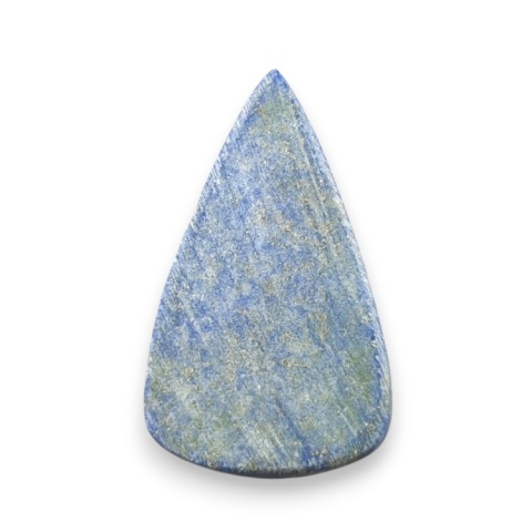 Lapis lazuli kaboszon fasetowany 26x15 mm nr 28