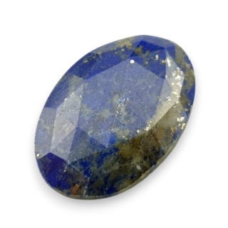 Lapis lazuli kaboszon fasetowany 26x18 mm nr 26