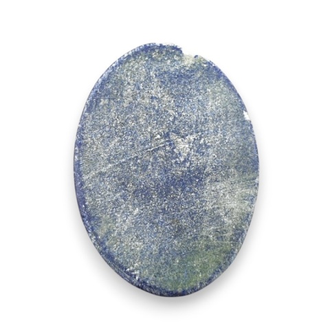 Lapis lazuli kaboszon fasetowany 26x18 mm nr 34