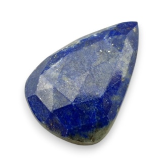 Lapis lazuli kaboszon fasetowany 27x18 mm nr 27