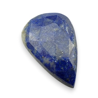 Lapis lazuli kaboszon fasetowany 27x18 mm nr 27