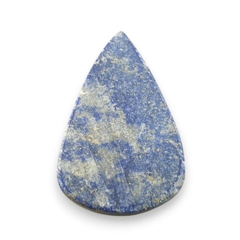 Lapis lazuli kaboszon fasetowany 27x18 mm nr 27