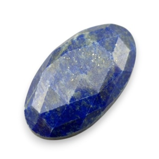 Lapis lazuli kaboszon fasetowany 29x16 mm nr 42