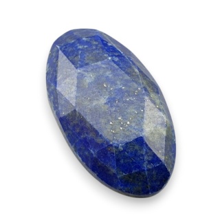 Lapis lazuli kaboszon fasetowany 29x16 mm nr 42