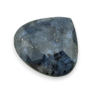Larvikit kaboszon fasetowany 26x25 mm nr 32