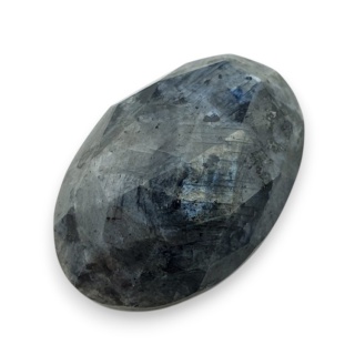 Larvikit kaboszon fasetowany 27x18 mm nr 26
